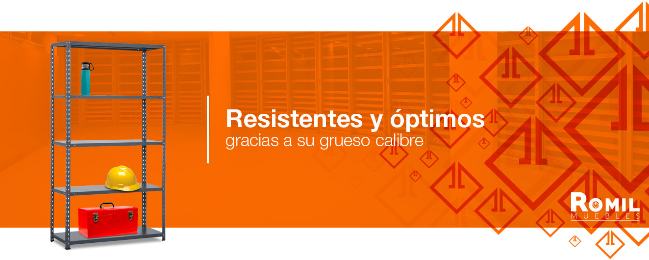 Estanterías metálicas para oficina